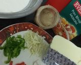 A picture of step 1 of Cheesy Jini Dosa.