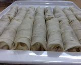 A picture of step 7 of Chicken Vegetable Roll.