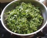 हरे चने की भाजी की सब्जी (Hare chane ki bhaji ki sabzi recipe in hindi) रेसिपी चरण 2 फोटो