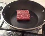 Foto del passaggio 6 della ricetta Burger di tastasale su salsa di pane, spinaci e cremoso di fontina