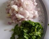 A picture of step 1 of Beetroot cutlets.