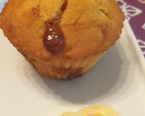 Foto del paso 5 de la receta: Muffins rellenos de plátano y dulce leche