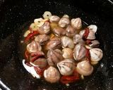 Foto del paso 11 de la receta: Jurel de cola rosada con manto de gambas y almejas