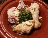 Foto del paso 3 de la receta Tallene de pollo con patatas y pasas
