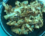 A picture of step 1 of Biryani Rice.