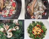 Foto langkah ke 1 dari resep Tumis Bayam Udang.