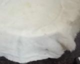 A picture of step 4 of Malpua with rabdi.