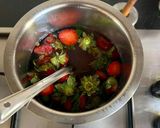 A picture of step 2 of Zero Waste Strawberry 🍓 Syrup (Best Out Of Waste).