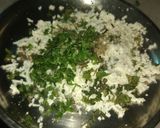 A picture of step 1 of Cottage cheese sandwich.