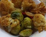Foto del paso 3 de la receta: Pasta con coliflor y repollitos