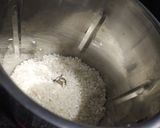 A picture of step 2 of Ground Rice flour Ladoo.
