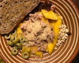 Foto del paso 6 de la receta Ensaladita de mango con atún, piñones, pasas