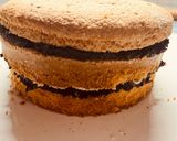 Alsó krém csoki puding krém a felső csokikrém. Receptet már korábban feltöltöttem recept fázis 5 fotója