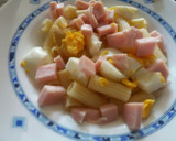 Foto del paso 1 de la receta: Ensalada de macarrones con pavo