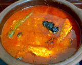 A picture of step 6 of Kerala sardine fish curry.