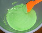 Foto langkah ke 4 dari resep Bolu Gulung Pandan Kukus.