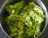 A picture of step 3 of Gavran Veg Lunch Thali.