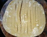 A picture of step 5 of Lachha Paratha/ Layered Paratha.