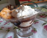 Foto del passaggio 4 della ricetta Dessert al cucchiaio con caffè, panna e pasta sfoglia