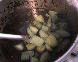 Une image de l'étape 4 de Duos de purées curcuma et spiruline.