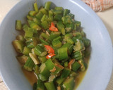 Foto langkah ke 5 dari resep Tumis Batang Keladi (Jangan Lompong).