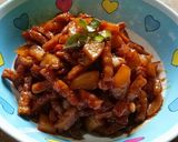 Foto langkah ke 10 dari resep Tempe Kentang Pedas Manis.