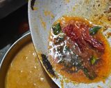 A picture of step 6 of Dal tadka.