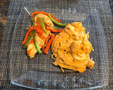 Foto del paso 5 de la receta: Espagueti con pechuga en crema de chipotle