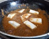 A picture of step 4 of Kadai paneer.