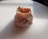 A picture of step 5 of Steamed Momos with masala e magic.