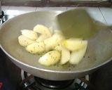 A picture of step 1 of Potato Rahu Fish Curry.