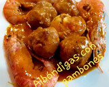 Foto del paso 13 de la receta: Albóndigas con gambones (sin gluten)