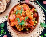 A picture of step 5 of Gajar Matar Sabzi.