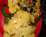 उत्तपम(Uttapam recipe in hindi) रेसिपी चरण 4 फोटो