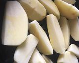 A picture of step 1 of Potato and lentil curry.