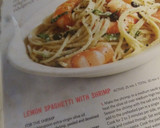 A picture of step 6 of Lemon Spaghetti with Shrimp.