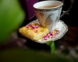 عکس مرحله 1 از دستور کیک مکرون نارگیلی