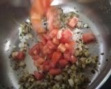 A picture of step 3 of Panch phoran Masoordal.