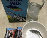 Foto langkah ke 1 dari resep Creamy Milk Coffee adaptasi dalgona coffee.