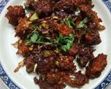 A picture of step 15 of Veg Dry Manchurian.