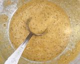 A picture of step 1 of Besan kadhi.