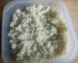 Foto del paso 2 de la receta: Pizza con masa de coliflor (sin harina)