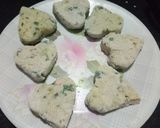 A picture of step 4 of Bufvada (falahari cutlets).