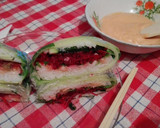 Foto del paso 8 de la receta: Onigirazu de lechuga