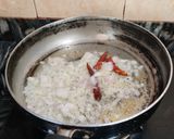 A picture of step 8 of Kerala Style Raw Banana Curry.