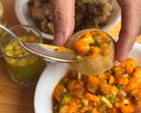A picture of step 5 of Double Mango 🥭 Pani Puri (Summer street food with a fruity twist).