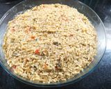 Foto del paso 3 de la receta: Hamburguesas de arroz con vegetales rellenas