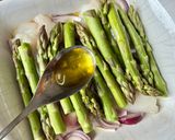Une image de l'étape 3 de Lotte Rôtie aux Asperges & Lardons.