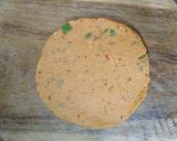 A picture of step 4 of Masala puri.