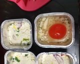 Foto langkah ke 4 dari resep Pepes Tahu Telor Asin.